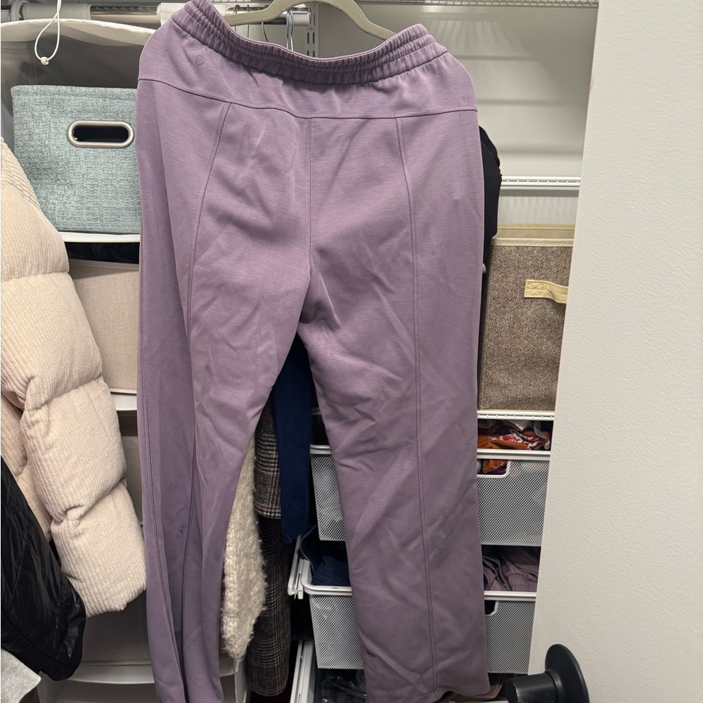 lululemon athletica Softstreme High-Rise Pant in Purple Ash - Picture 3 of 5
